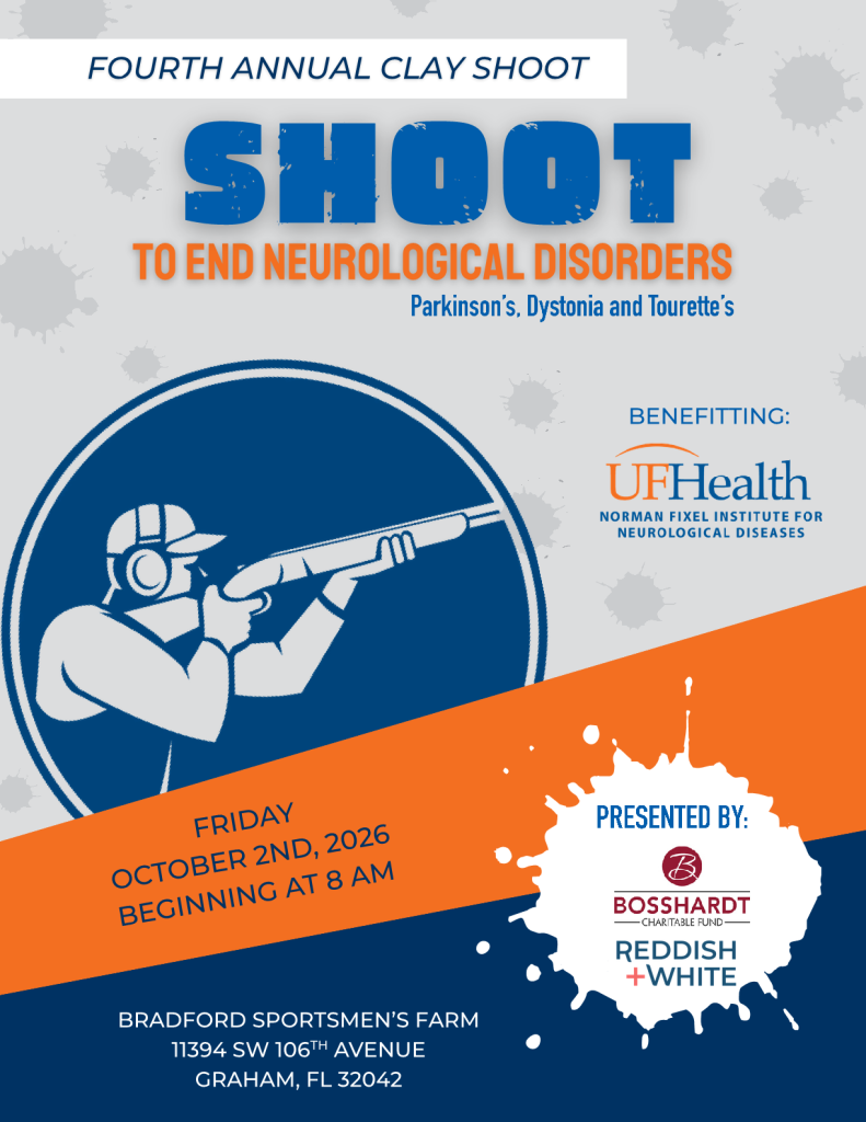 Advertisement of Fourth Annual Clay Shoot.
